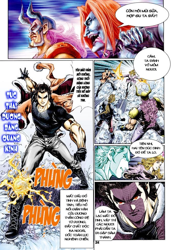 Truyện Tranh Tân Tác Long Hổ Môn trang 4