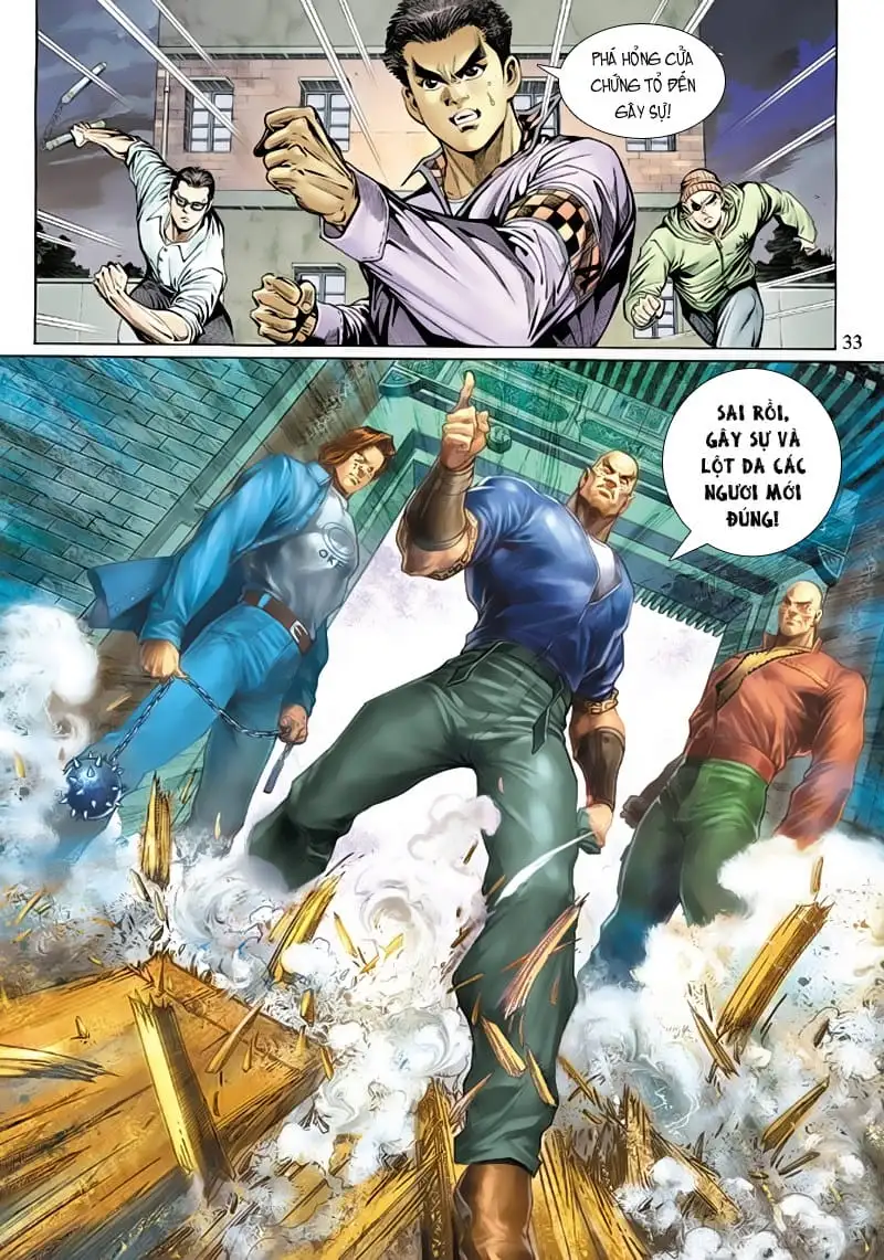 Truyện Tranh Tân Tác Long Hổ Môn trang 4