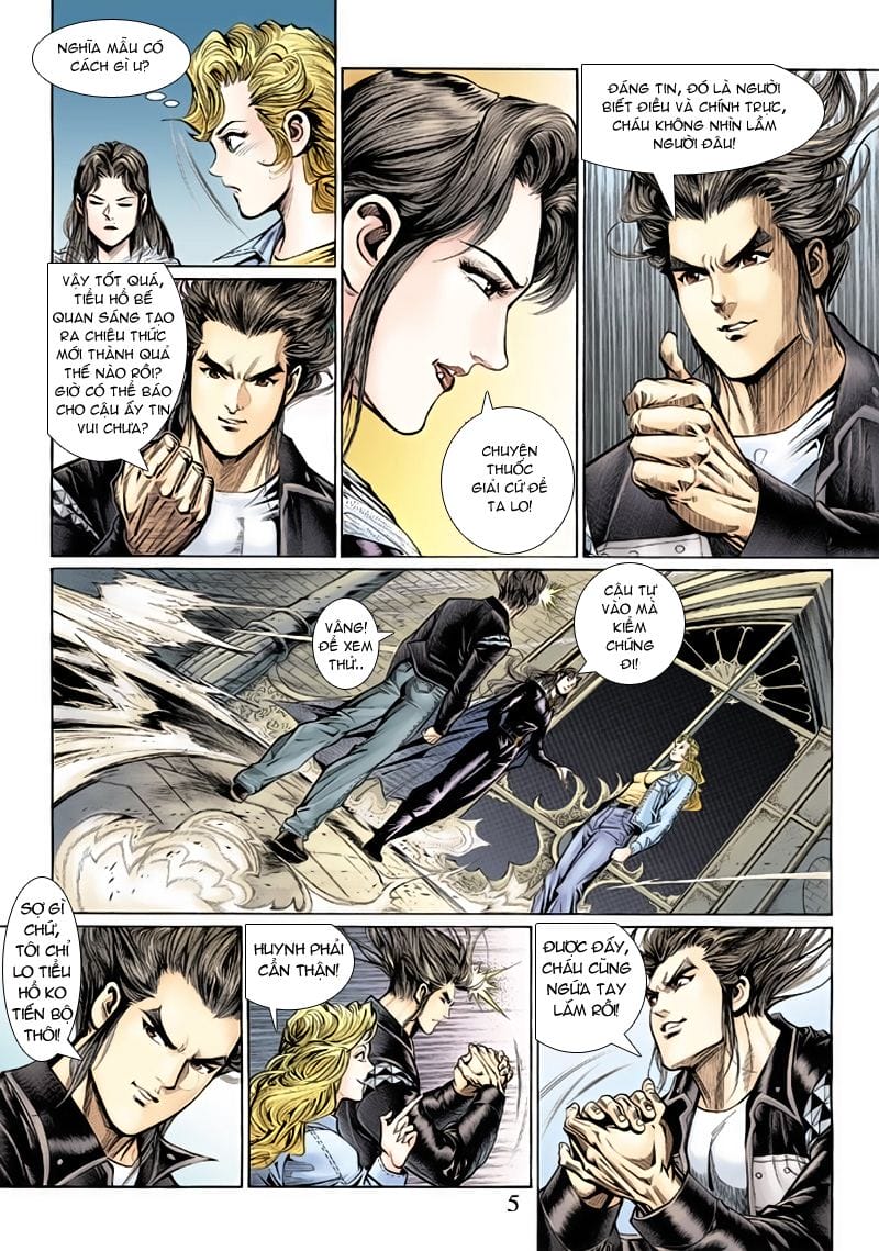 Truyện Tranh Tân Tác Long Hổ Môn trang 4