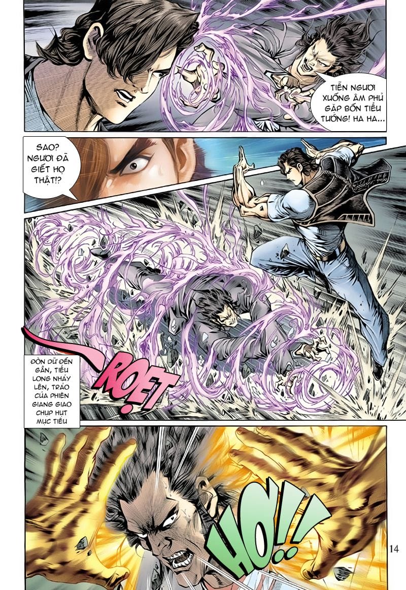 Truyện Tranh Tân Tác Long Hổ Môn trang 4