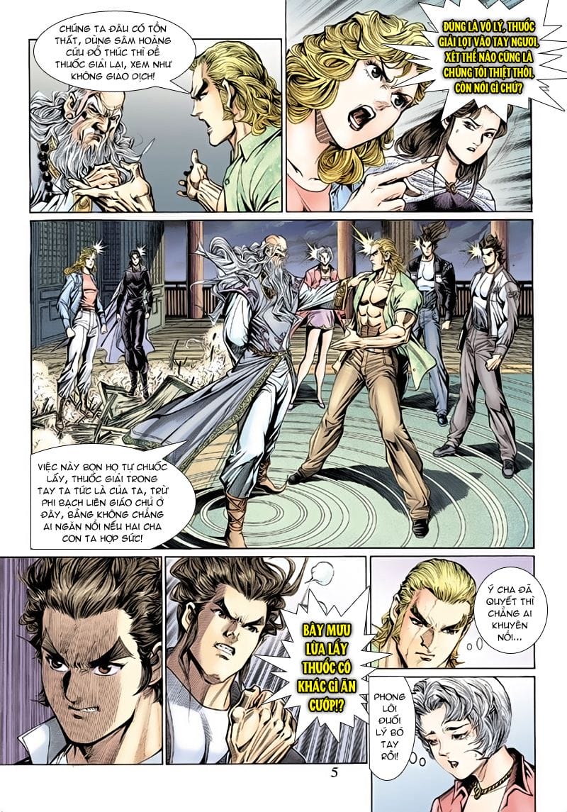 Truyện Tranh Tân Tác Long Hổ Môn trang 4