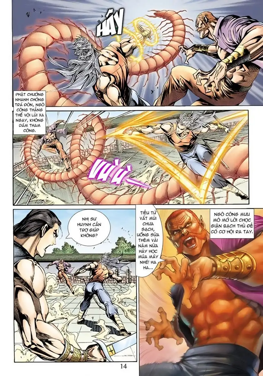Truyện Tranh Tân Tác Long Hổ Môn trang 4