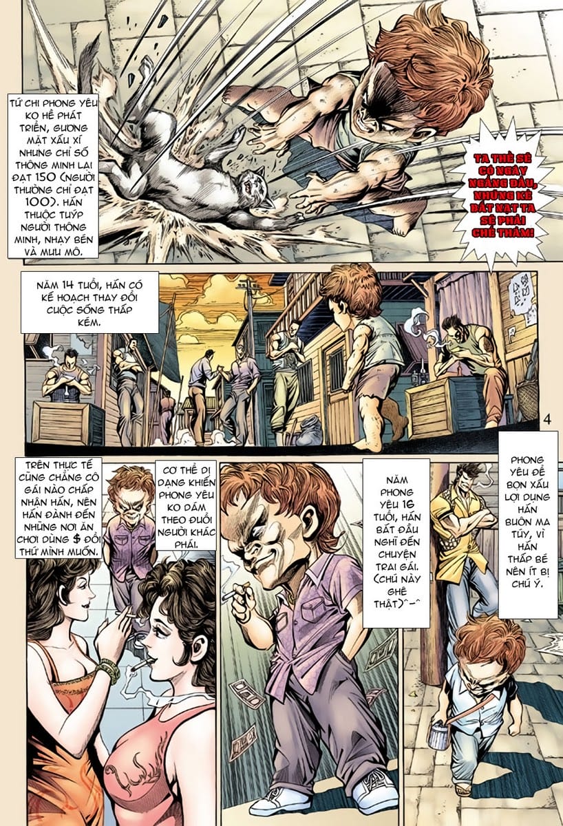 Truyện Tranh Tân Tác Long Hổ Môn trang 4