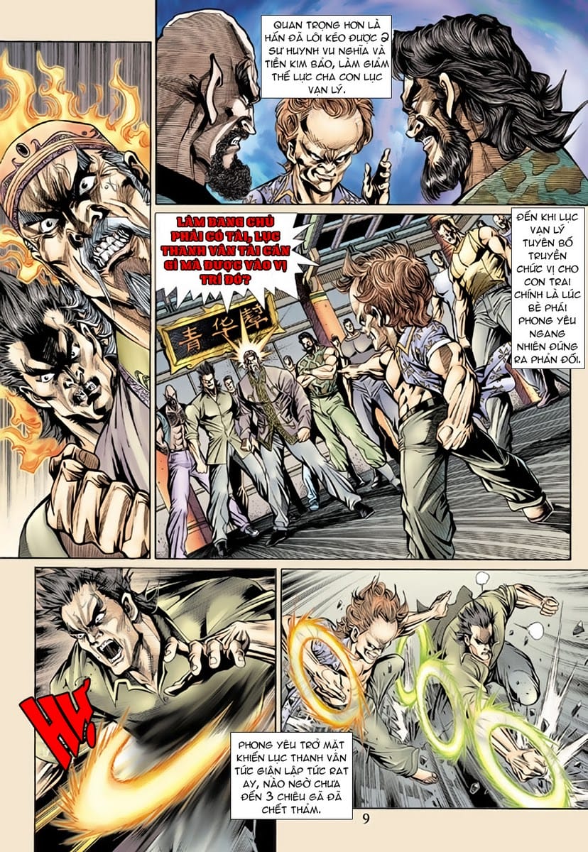 Truyện Tranh Tân Tác Long Hổ Môn trang 4