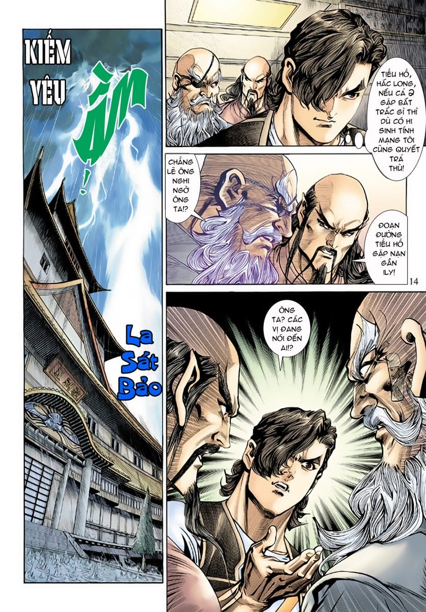 Truyện Tranh Tân Tác Long Hổ Môn trang 4