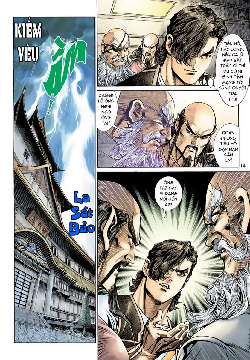 Truyện Tranh Tân Tác Long Hổ Môn trang 4
