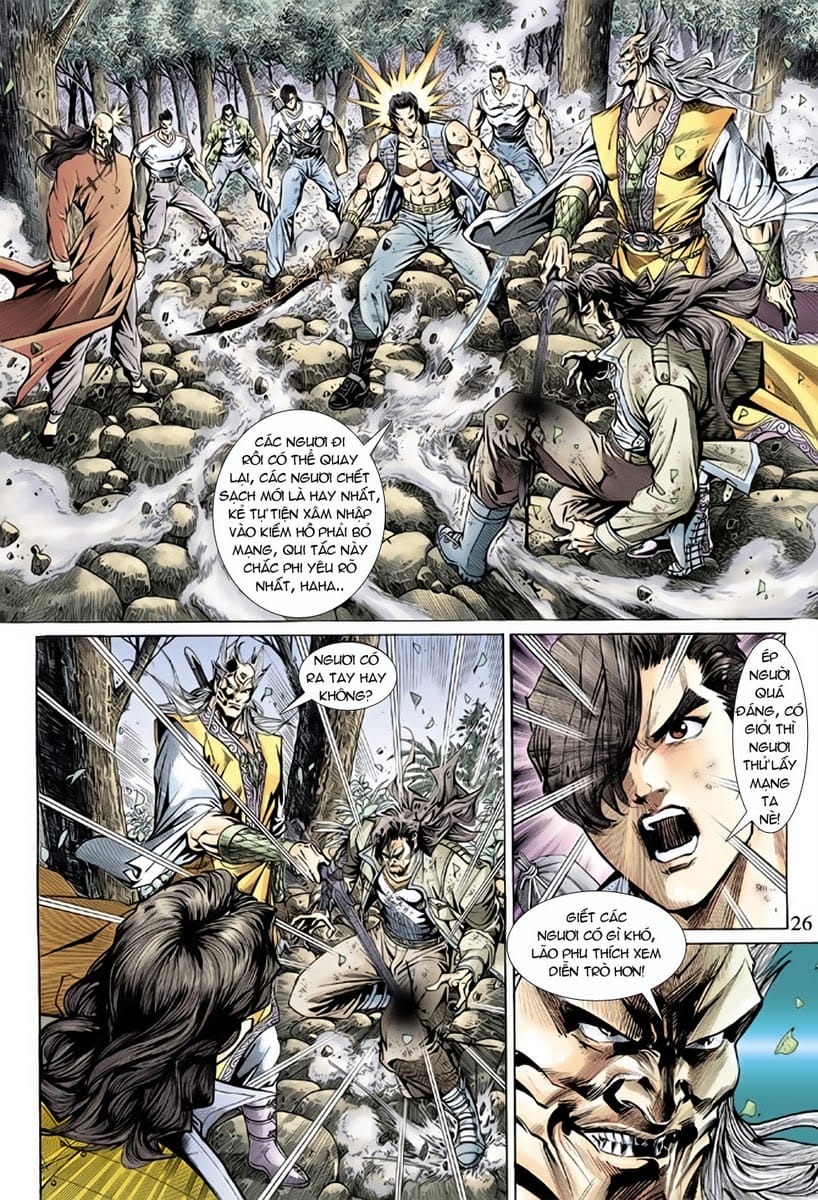 Truyện Tranh Tân Tác Long Hổ Môn trang 4