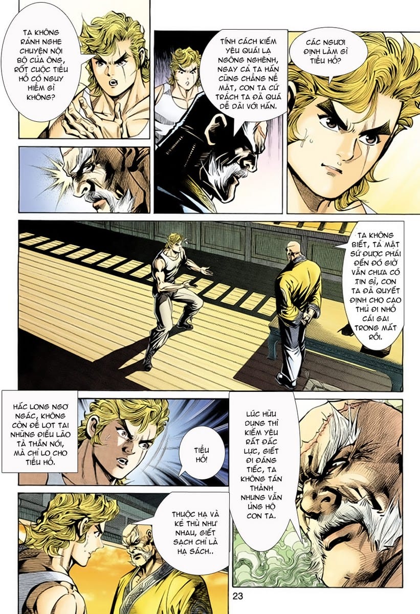 Truyện Tranh Tân Tác Long Hổ Môn trang 4