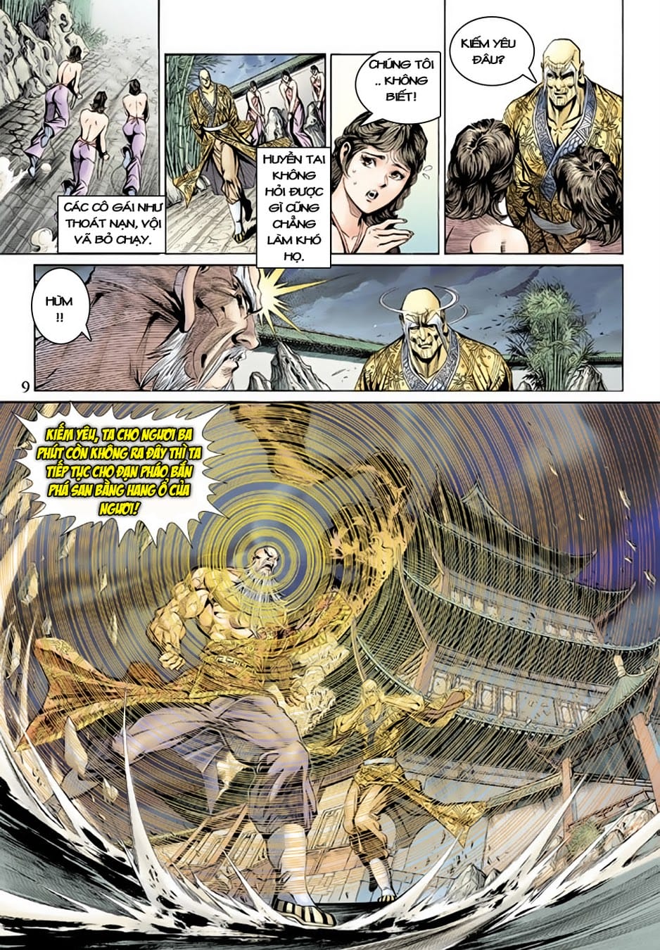 Truyện Tranh Tân Tác Long Hổ Môn trang 4