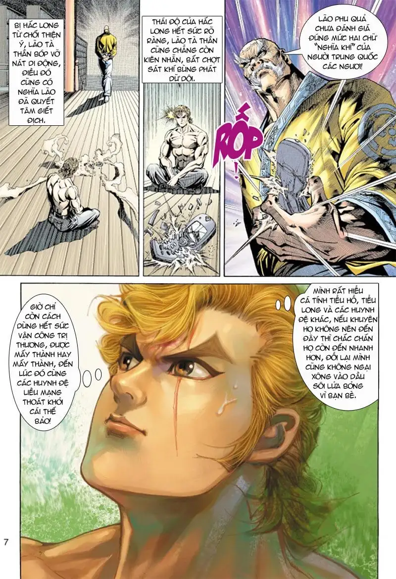 Truyện Tranh Tân Tác Long Hổ Môn trang 4
