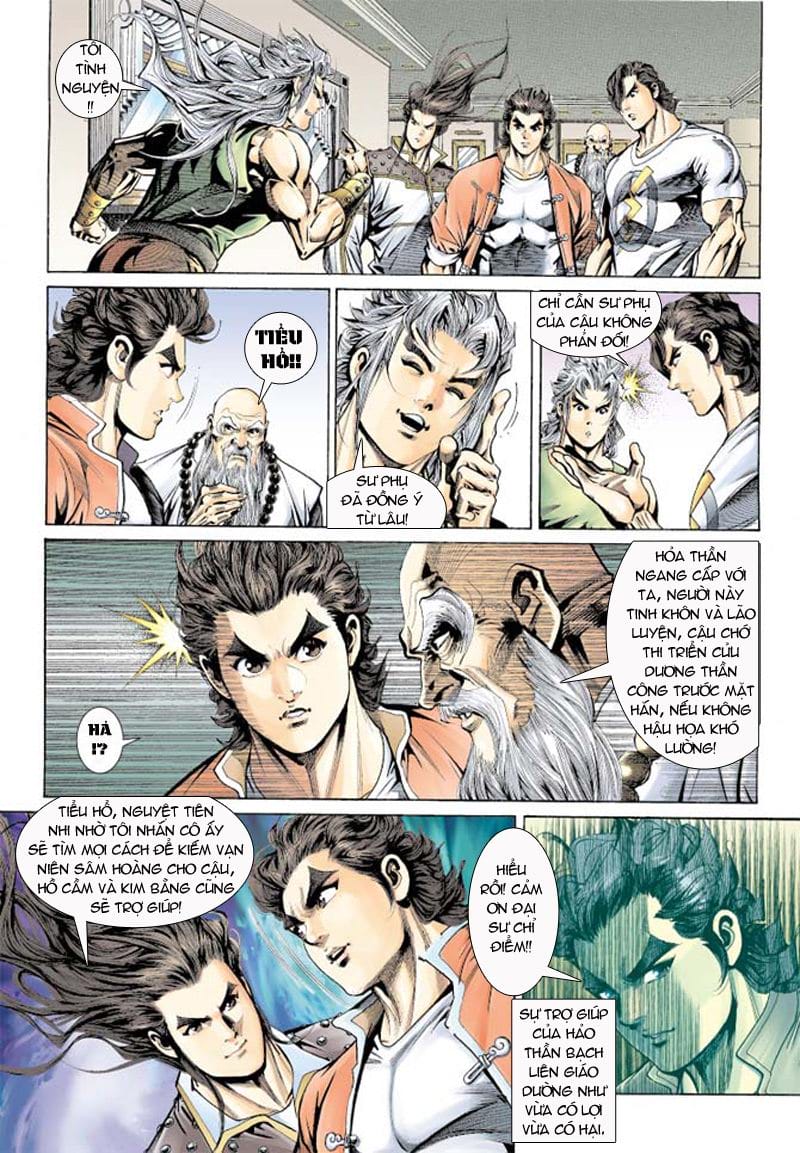 Truyện Tranh Tân Tác Long Hổ Môn trang 4