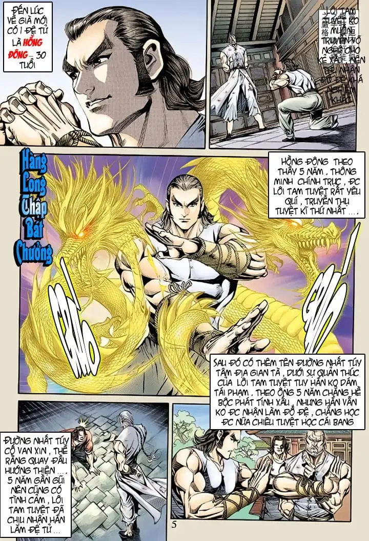 Truyện Tranh Tân Tác Long Hổ Môn trang 4