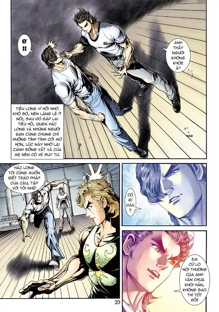 Truyện Tranh Tân Tác Long Hổ Môn trang 4