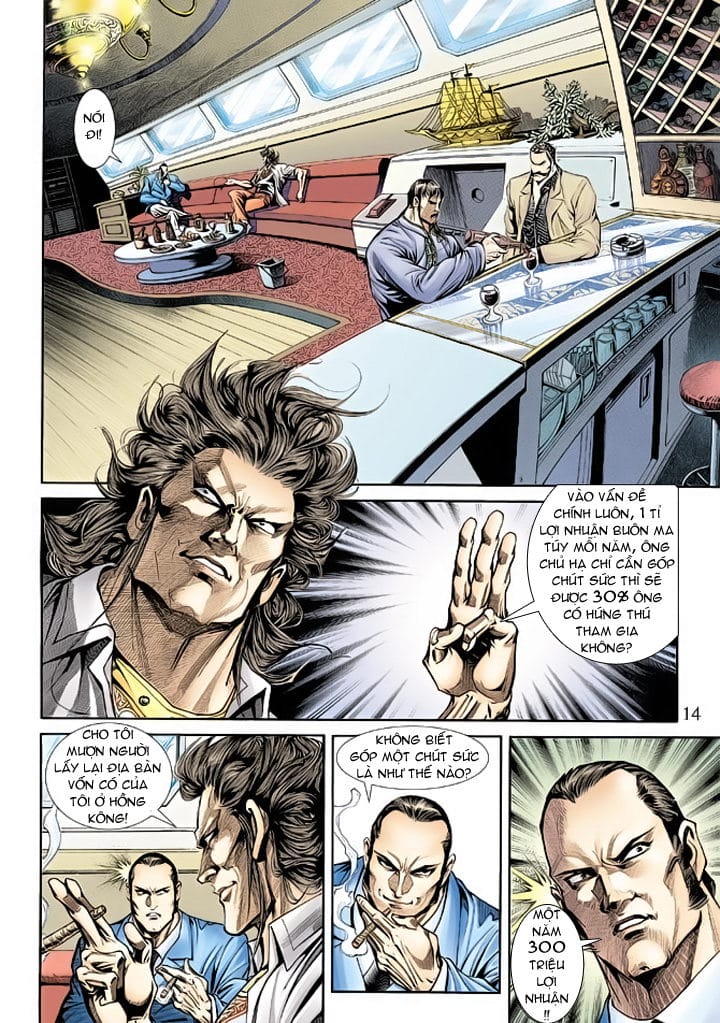 Truyện Tranh Tân Tác Long Hổ Môn trang 4