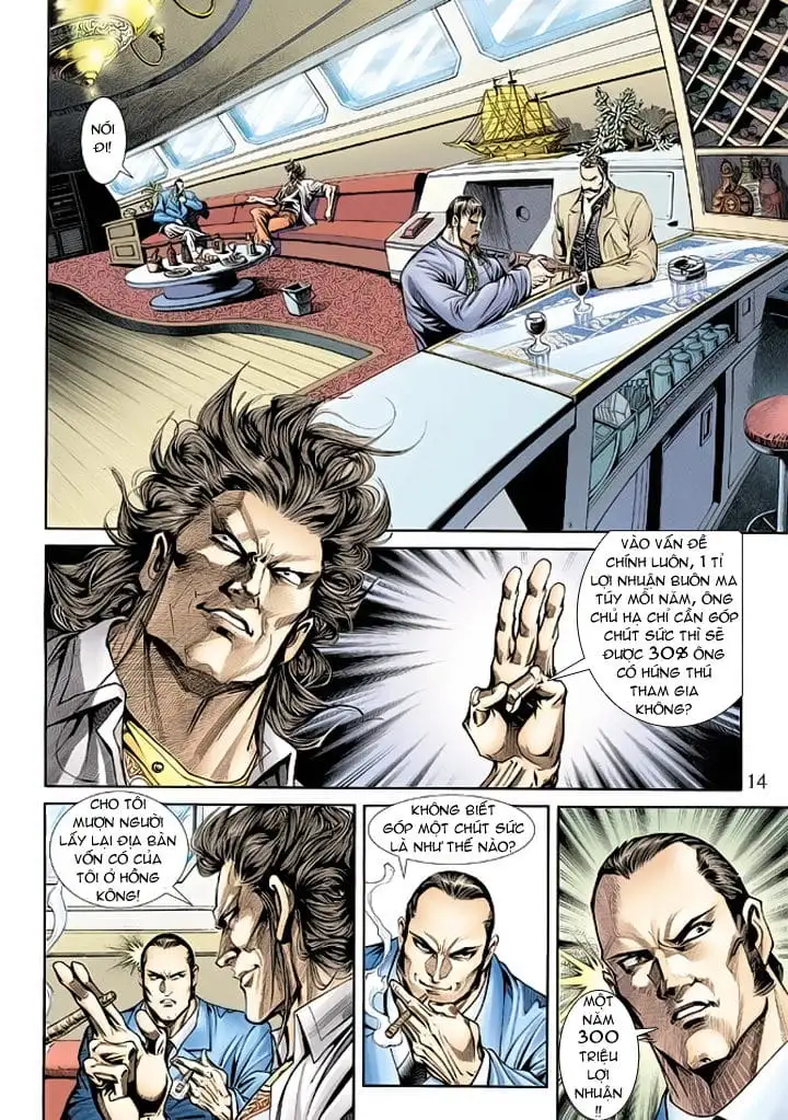 Truyện Tranh Tân Tác Long Hổ Môn trang 4