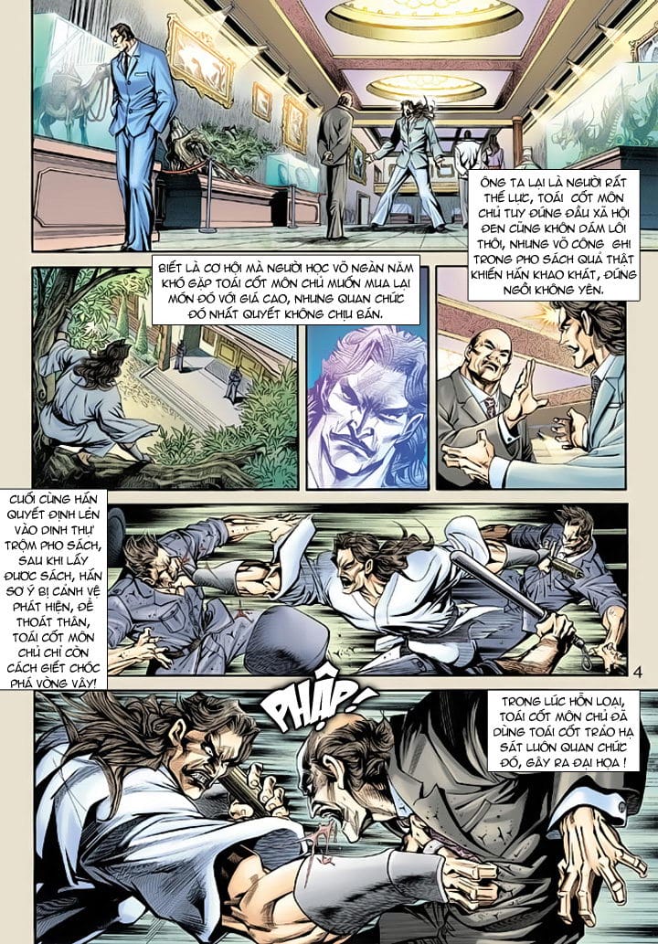 Truyện Tranh Tân Tác Long Hổ Môn trang 4