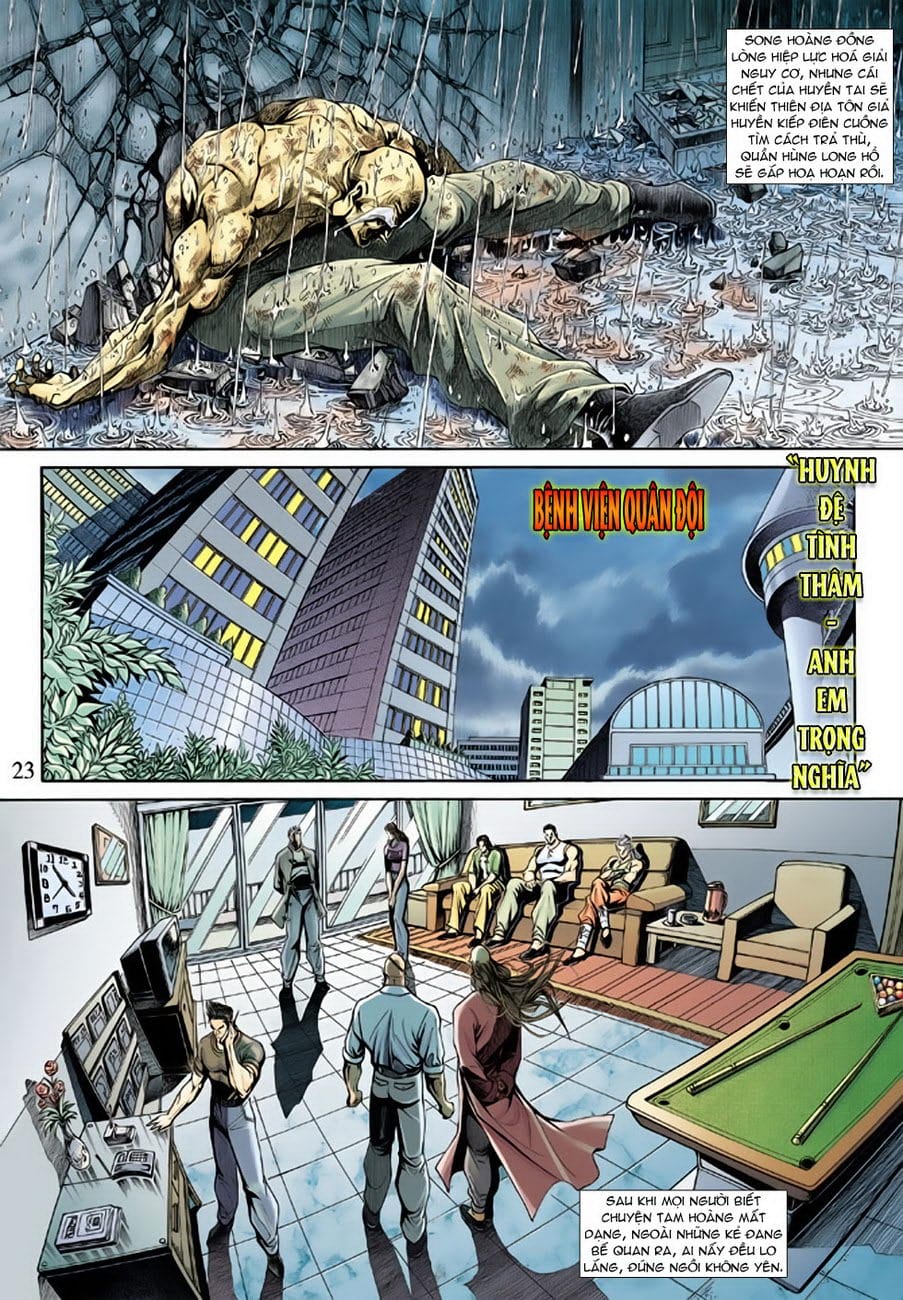 Truyện Tranh Tân Tác Long Hổ Môn trang 4