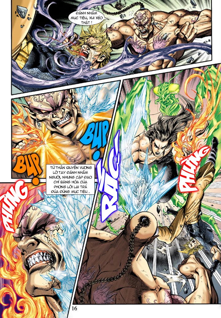 Truyện Tranh Tân Tác Long Hổ Môn trang 4