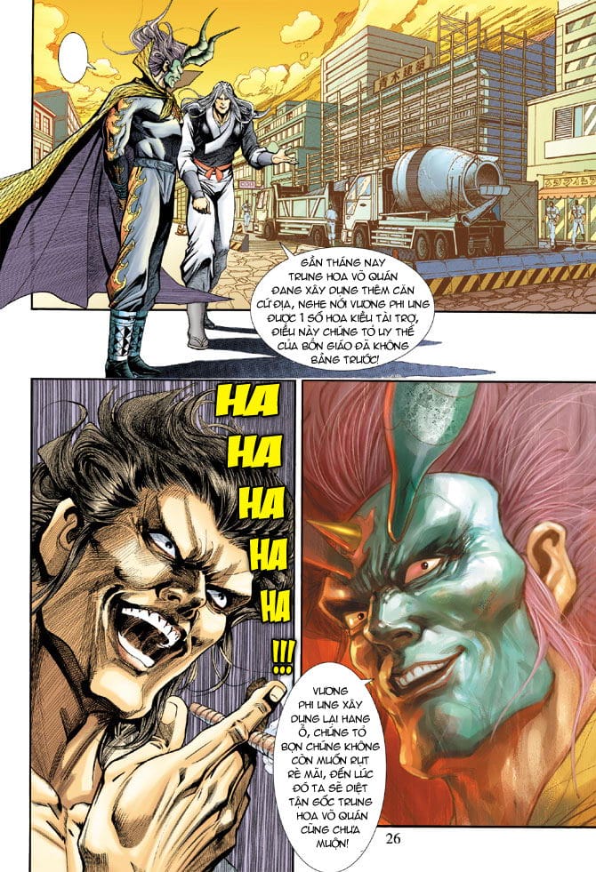 Truyện Tranh Tân Tác Long Hổ Môn trang 4