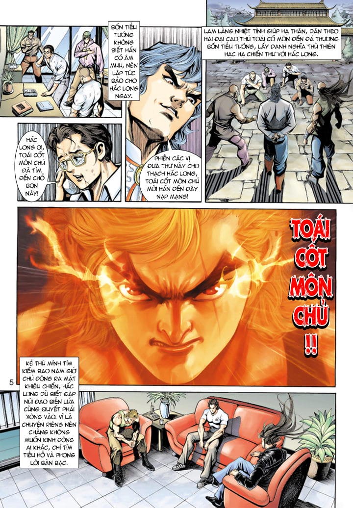 Truyện Tranh Tân Tác Long Hổ Môn trang 4