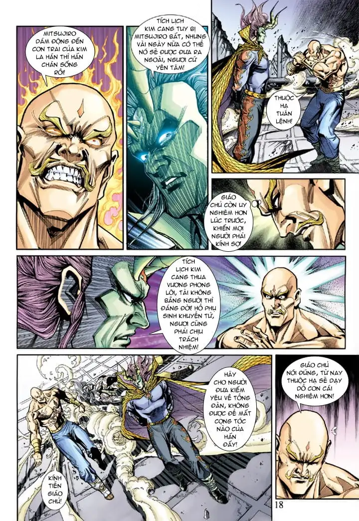 Truyện Tranh Tân Tác Long Hổ Môn trang 4