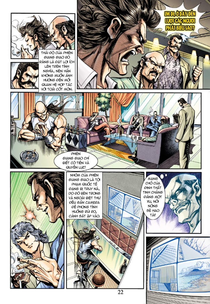 Truyện Tranh Tân Tác Long Hổ Môn trang 4