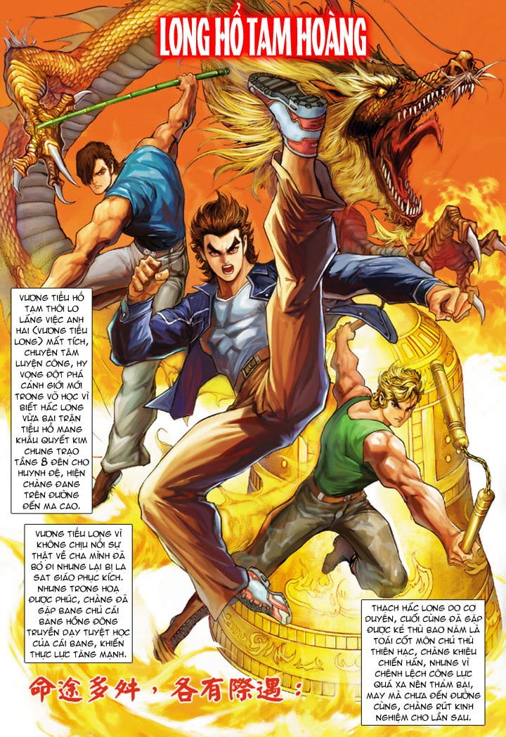 Truyện Tranh Tân Tác Long Hổ Môn trang 4