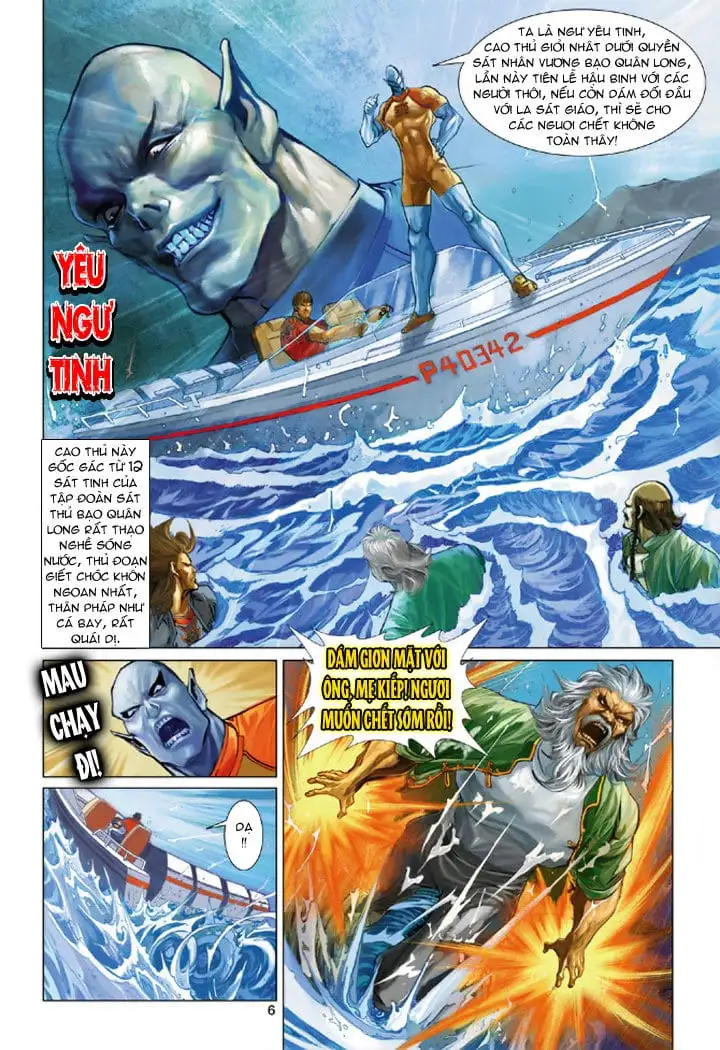 Truyện Tranh Tân Tác Long Hổ Môn trang 4