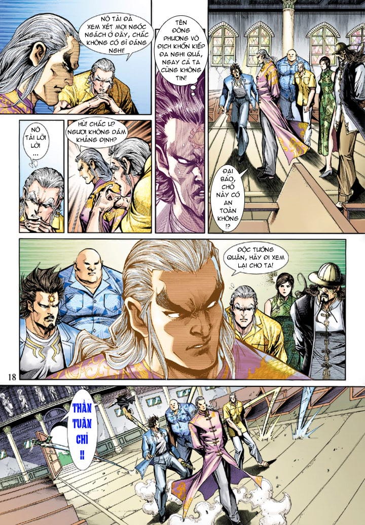 Truyện Tranh Tân Tác Long Hổ Môn trang 4