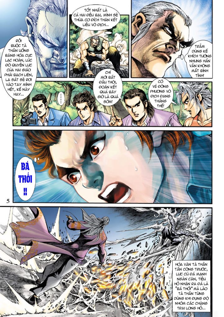 Truyện Tranh Tân Tác Long Hổ Môn trang 4