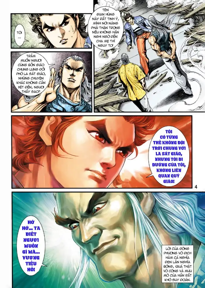 Truyện Tranh Tân Tác Long Hổ Môn trang 4