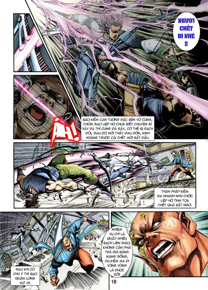 Truyện Tranh Tân Tác Long Hổ Môn trang 4