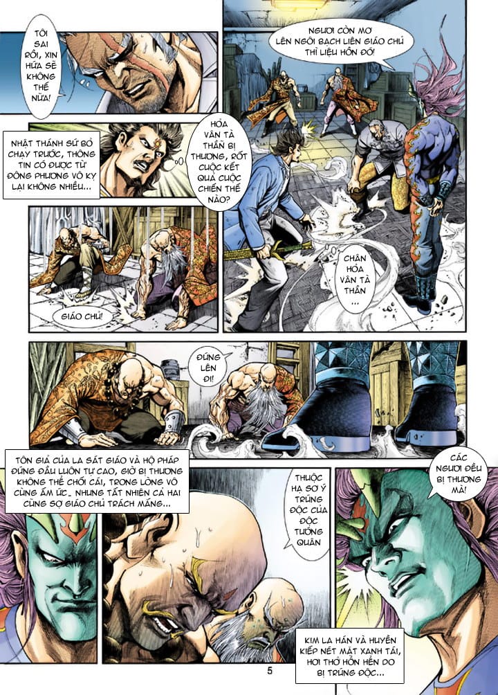 Truyện Tranh Tân Tác Long Hổ Môn trang 4