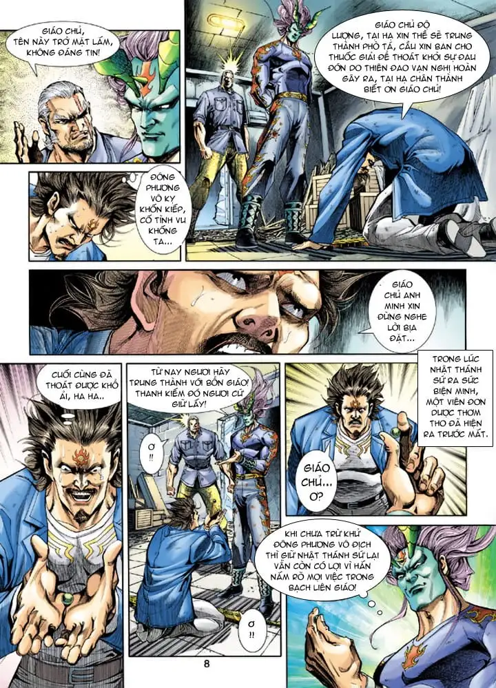 Truyện Tranh Tân Tác Long Hổ Môn trang 4