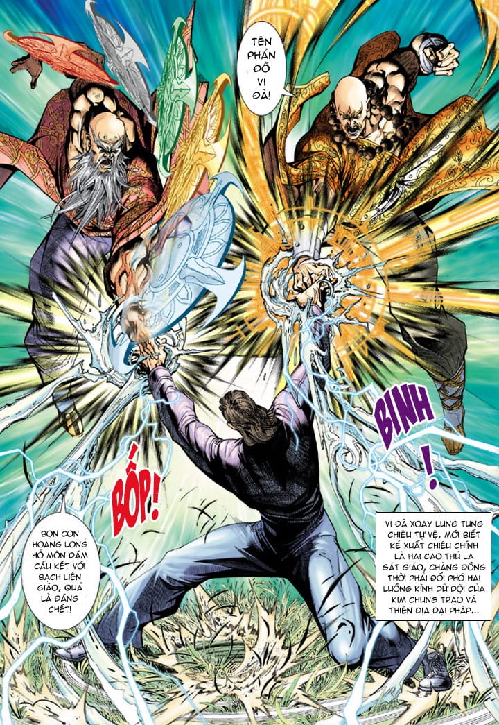 Truyện Tranh Tân Tác Long Hổ Môn trang 4