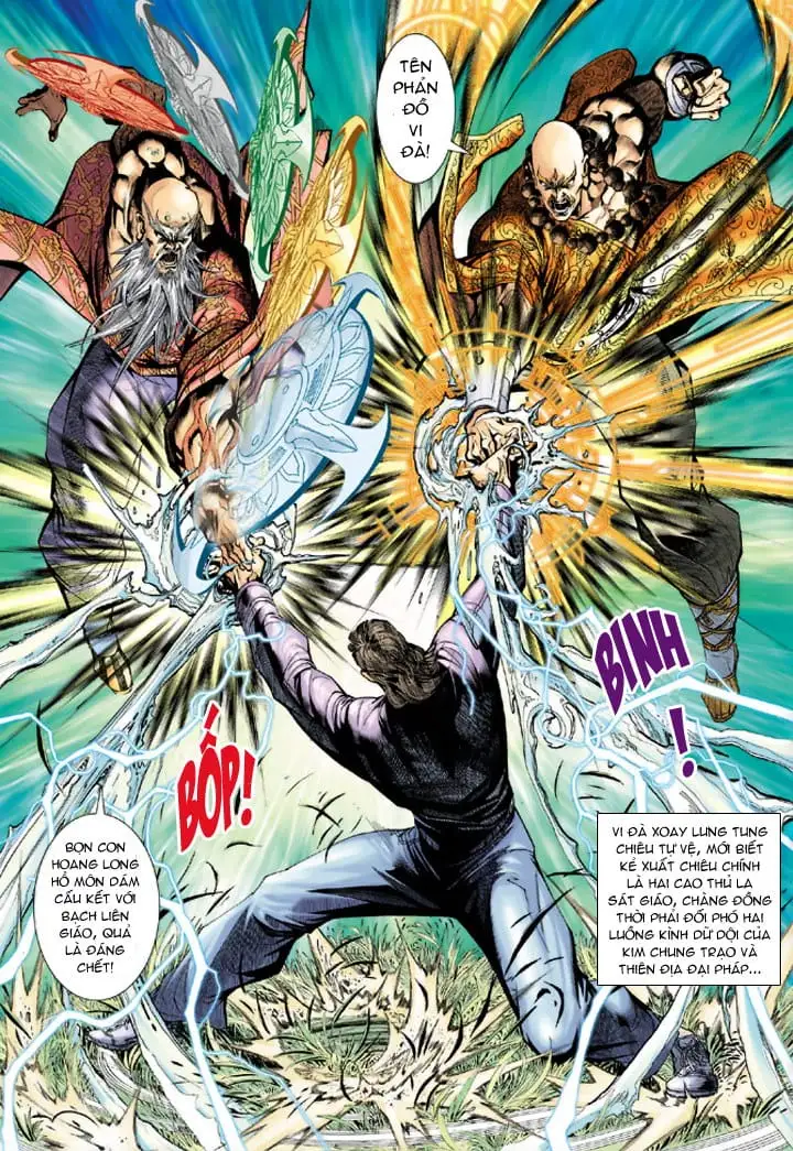 Truyện Tranh Tân Tác Long Hổ Môn trang 4