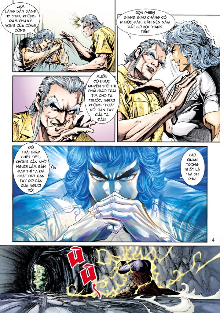Truyện Tranh Tân Tác Long Hổ Môn trang 4