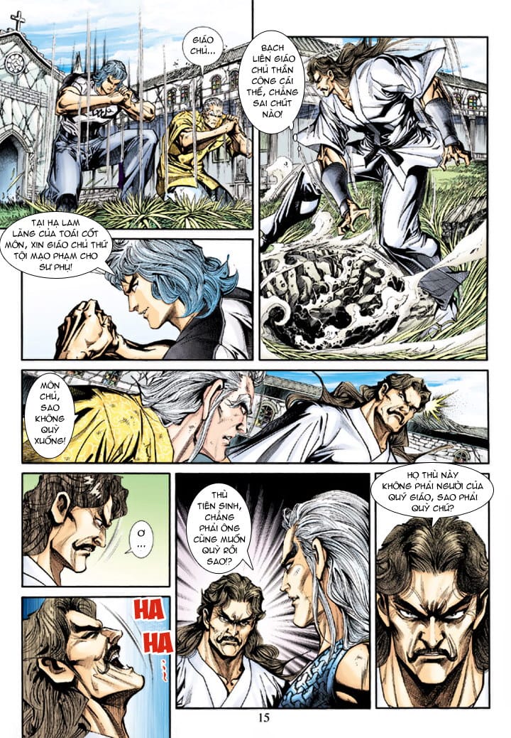 Truyện Tranh Tân Tác Long Hổ Môn trang 4