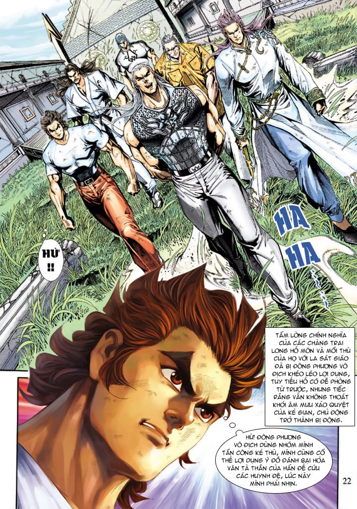 Truyện Tranh Tân Tác Long Hổ Môn trang 4