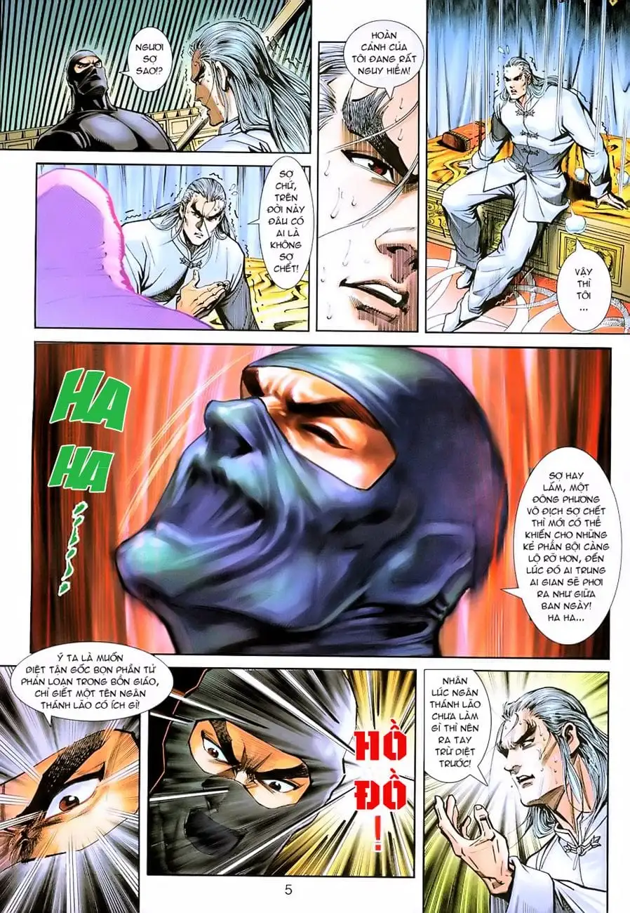 Truyện Tranh Tân Tác Long Hổ Môn trang 4