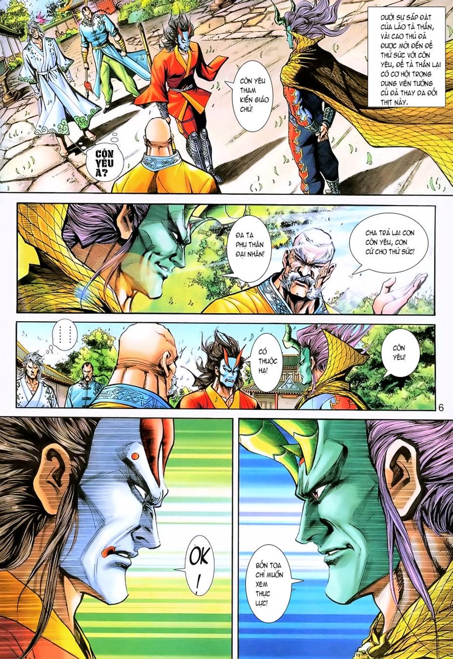 Truyện Tranh Tân Tác Long Hổ Môn trang 4