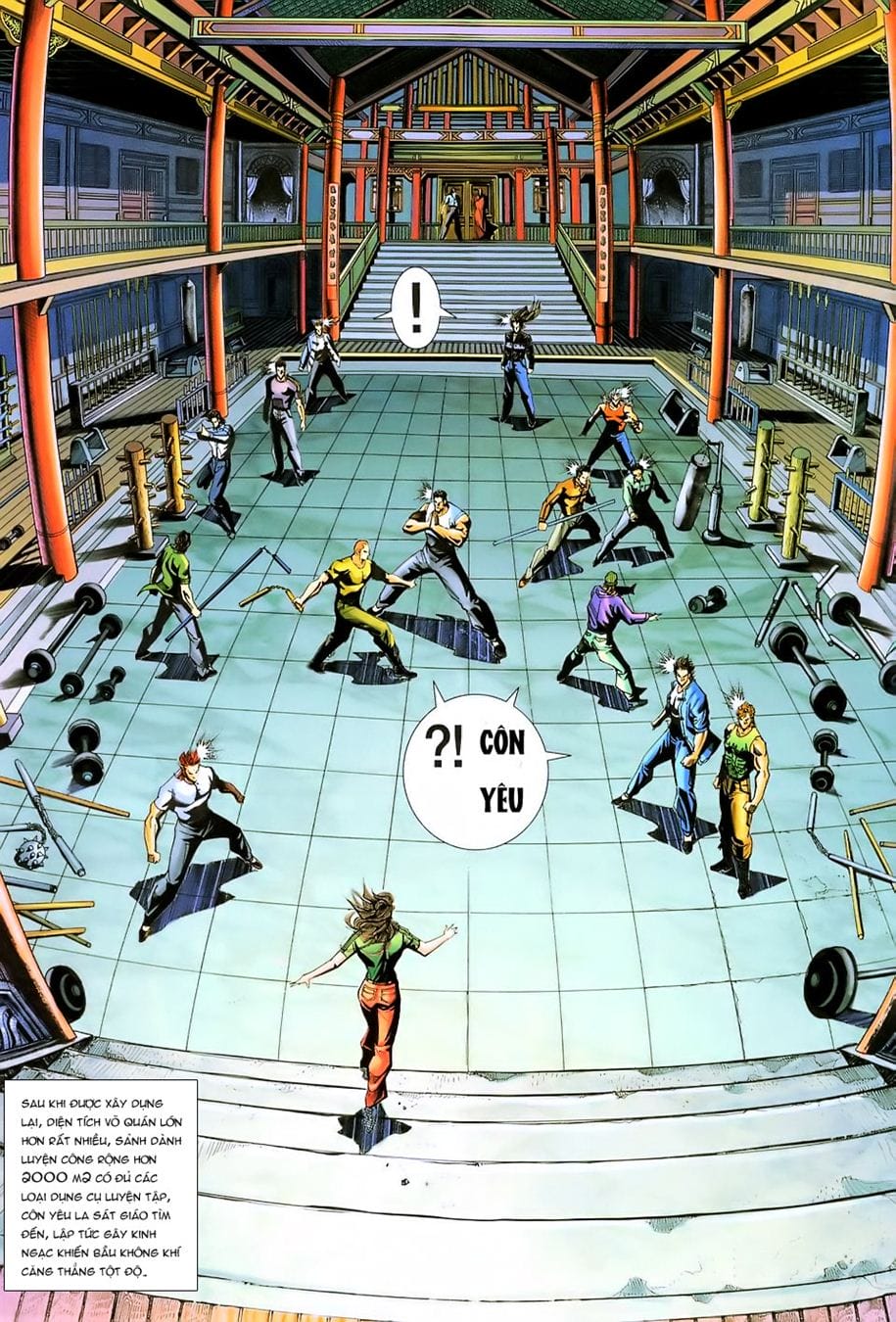 Truyện Tranh Tân Tác Long Hổ Môn trang 4