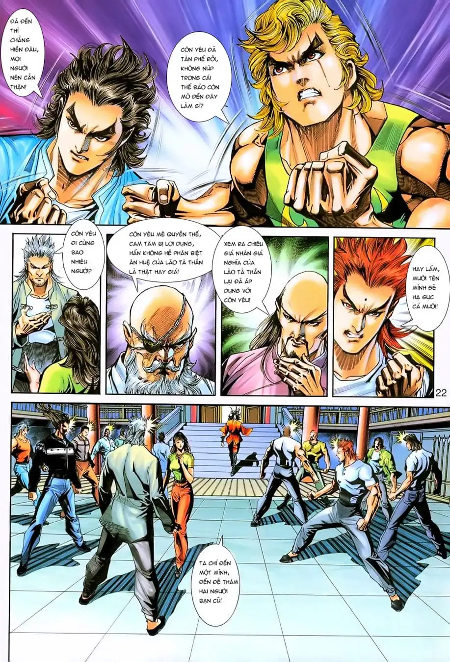 Truyện Tranh Tân Tác Long Hổ Môn trang 4