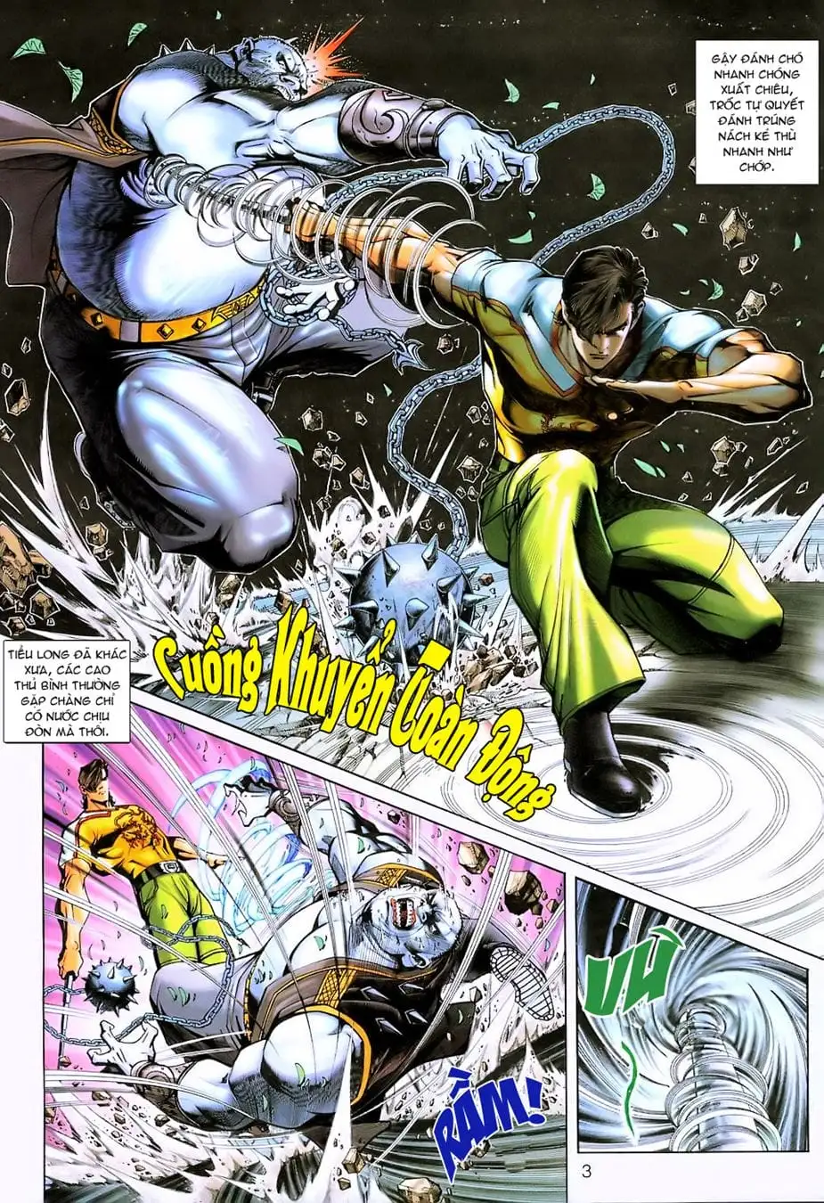 Truyện Tranh Tân Tác Long Hổ Môn trang 4