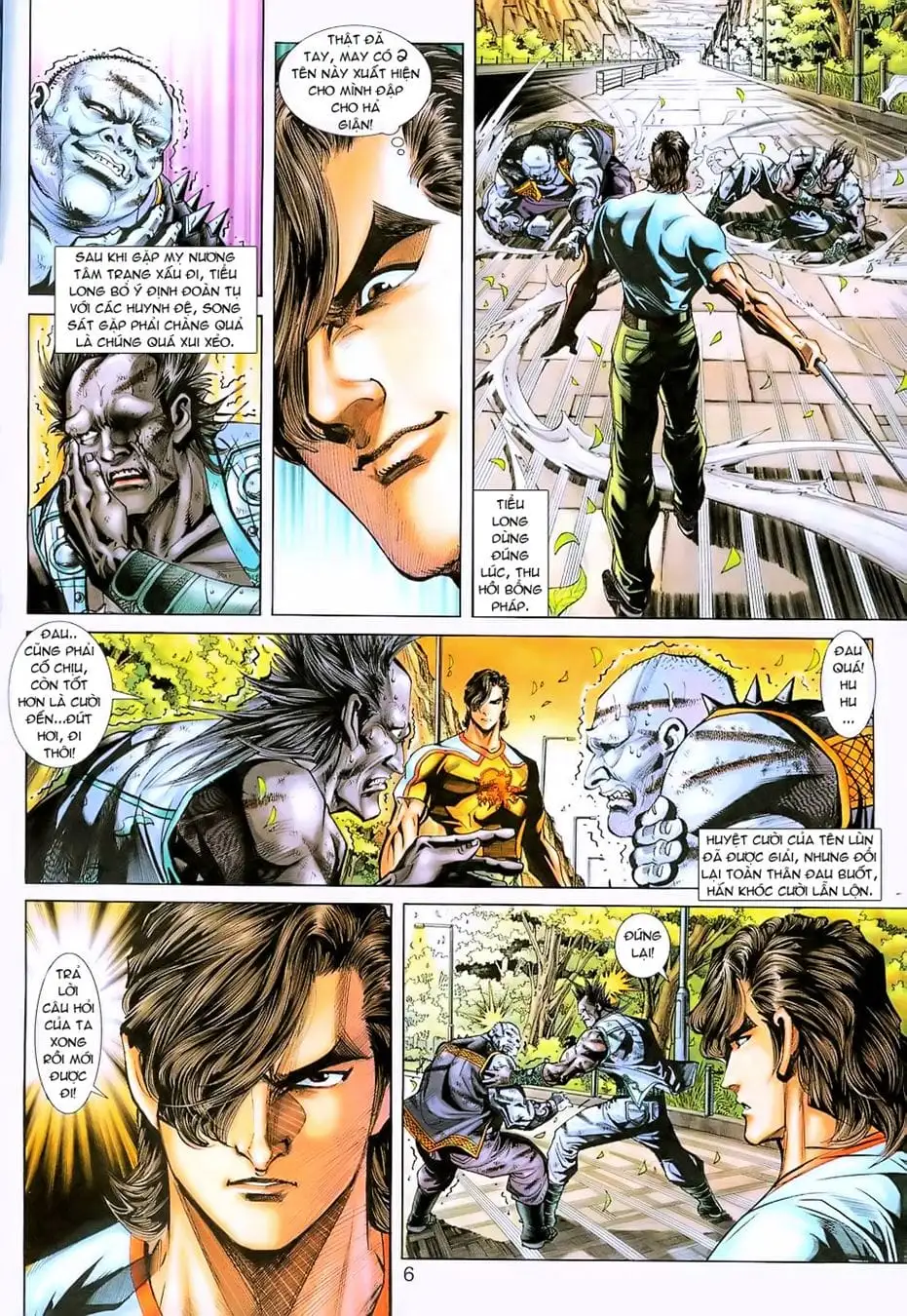 Truyện Tranh Tân Tác Long Hổ Môn trang 4