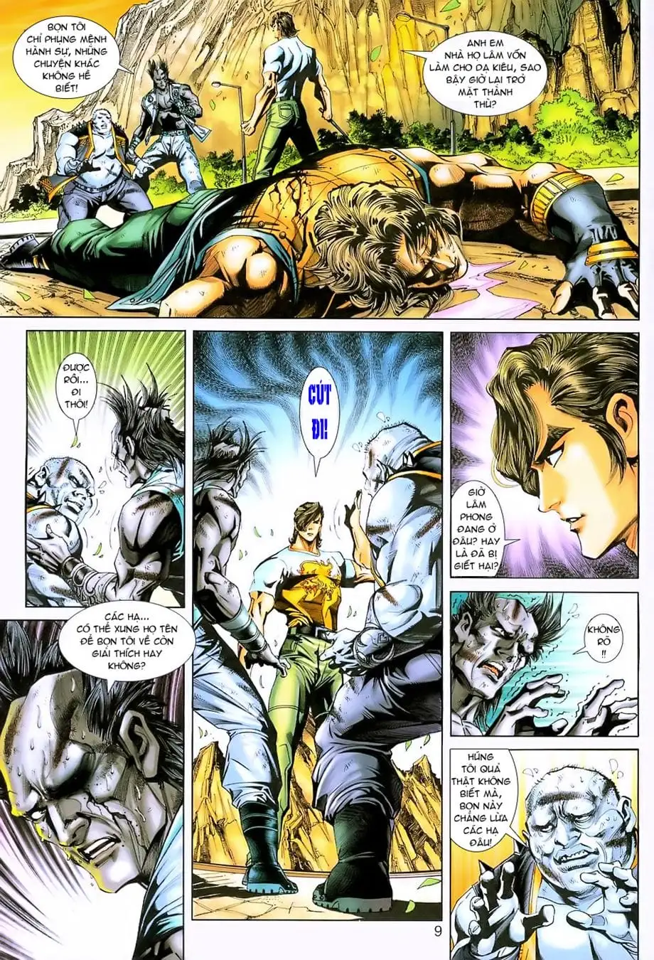 Truyện Tranh Tân Tác Long Hổ Môn trang 4