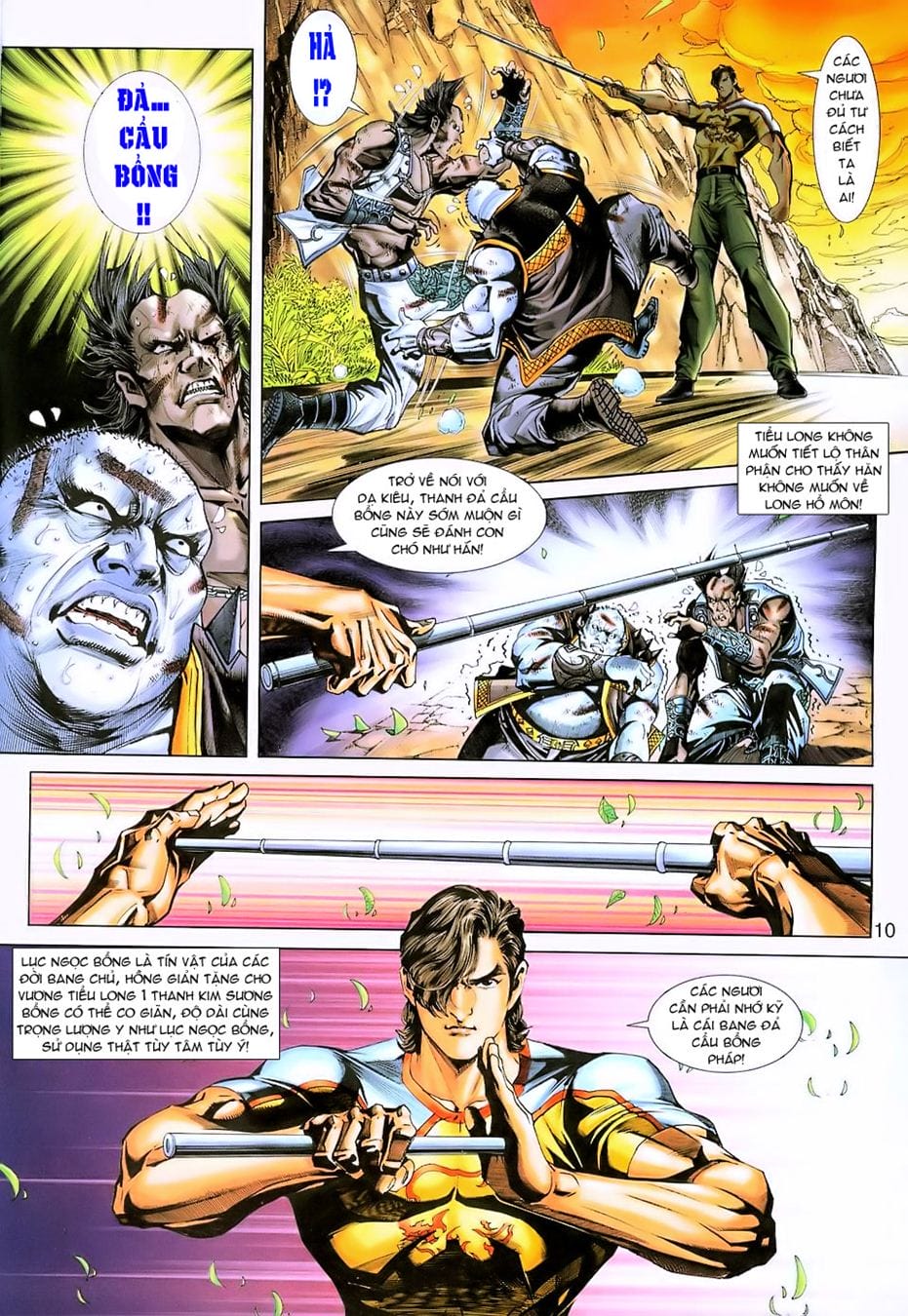 Truyện Tranh Tân Tác Long Hổ Môn trang 4