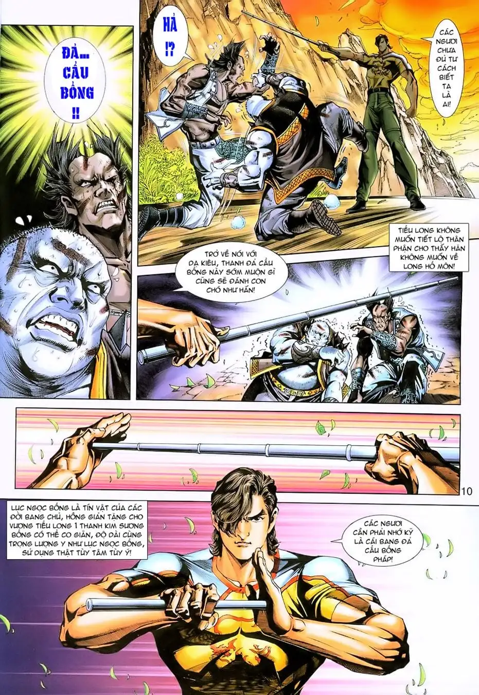 Truyện Tranh Tân Tác Long Hổ Môn trang 4