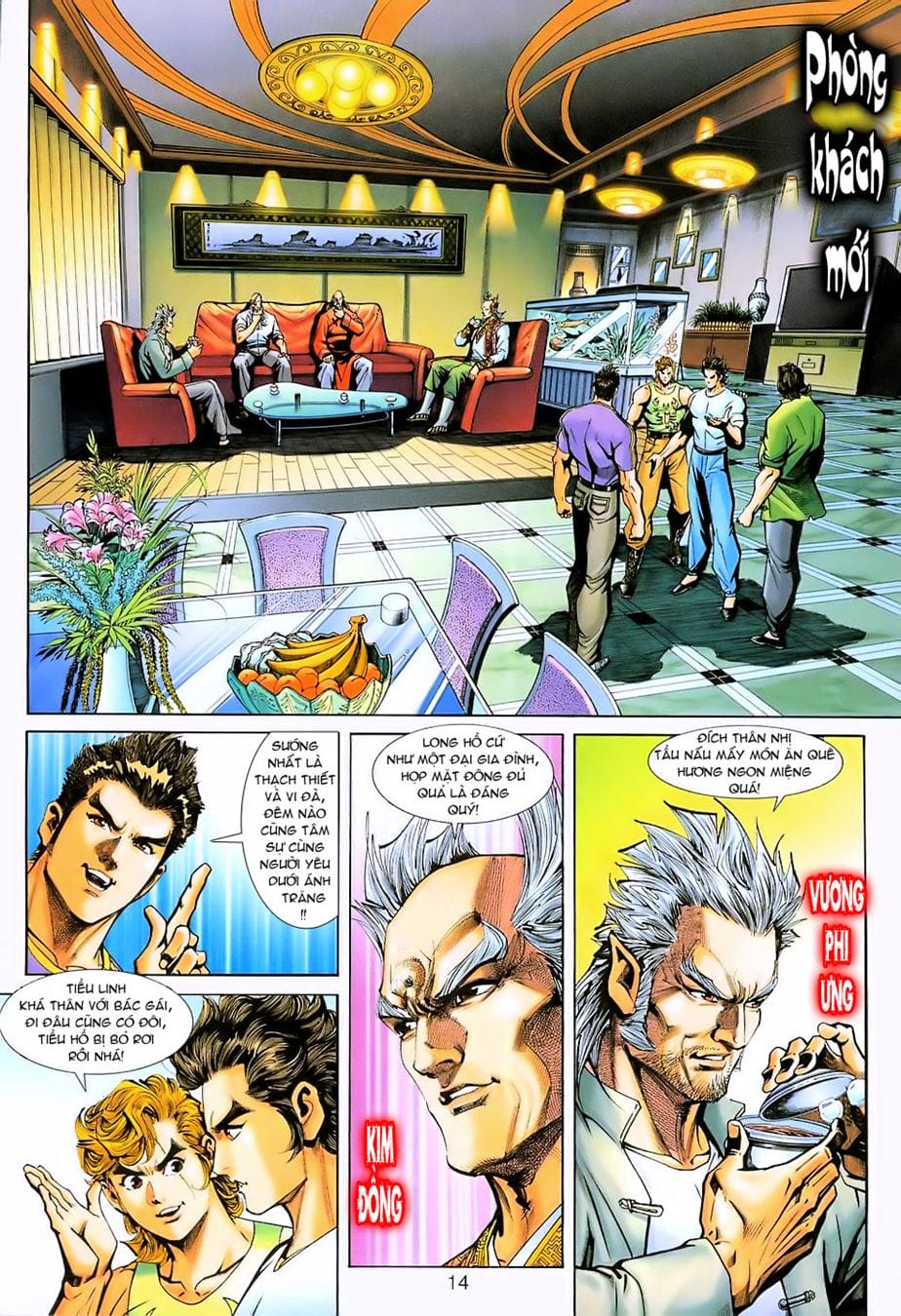 Truyện Tranh Tân Tác Long Hổ Môn trang 4