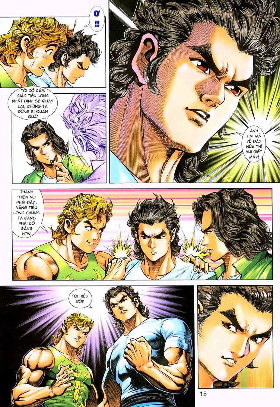 Truyện Tranh Tân Tác Long Hổ Môn trang 4